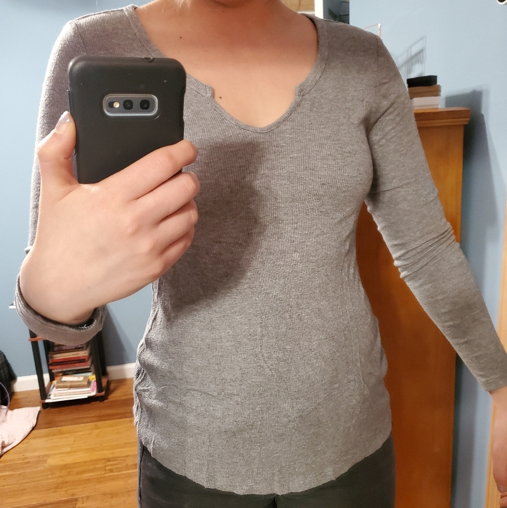 Philosophy Grey long-sleeved